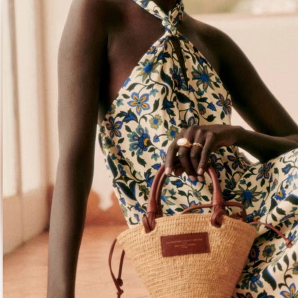 SEZANE X MOMONI Halter Maxi Dress - Picture 4 of 7